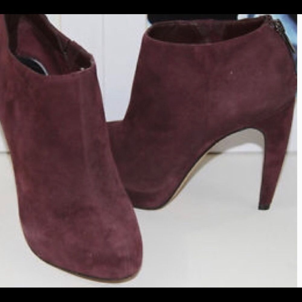 Sam Edelman Keaton Hidden Platform Suede Bootie - Picture 5 of 5
